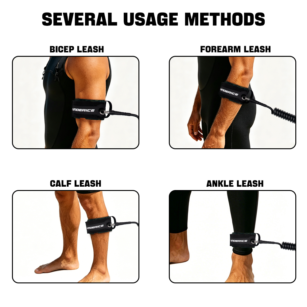 TPU Surfboard Leash Adjustable - Stand Up Paddle Leash review and price
