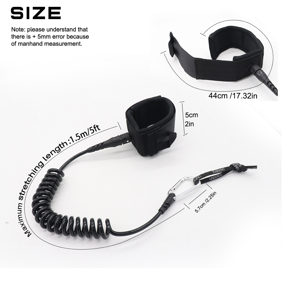UICE 5FT 5MM Surf Leash Hand R - Stand Up Paddle Leash review and price
