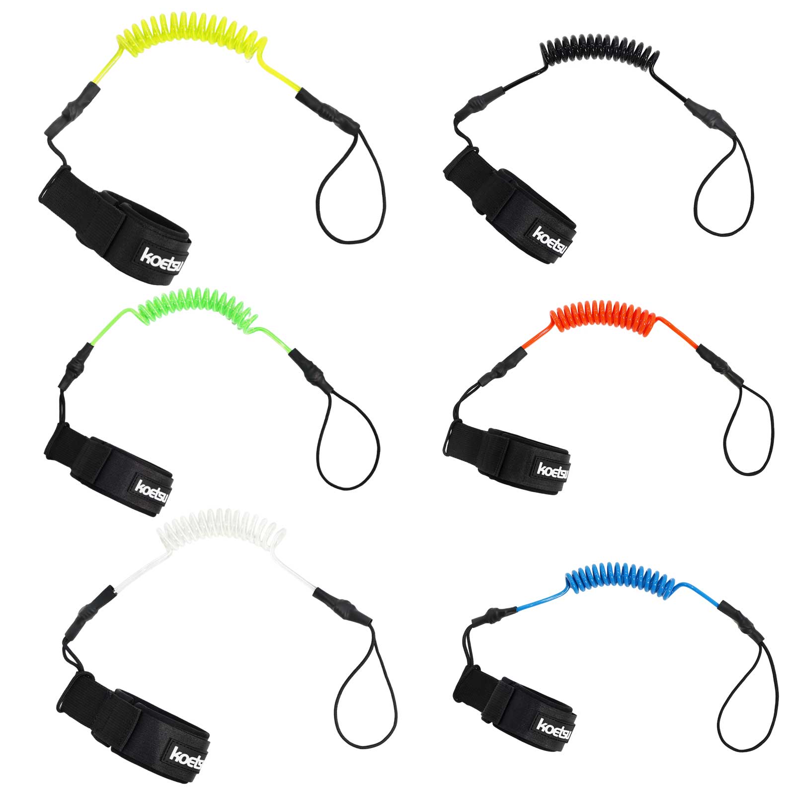 Coiled Bodyboarding Leash TPU  - Stand Up Paddle Leash review and price