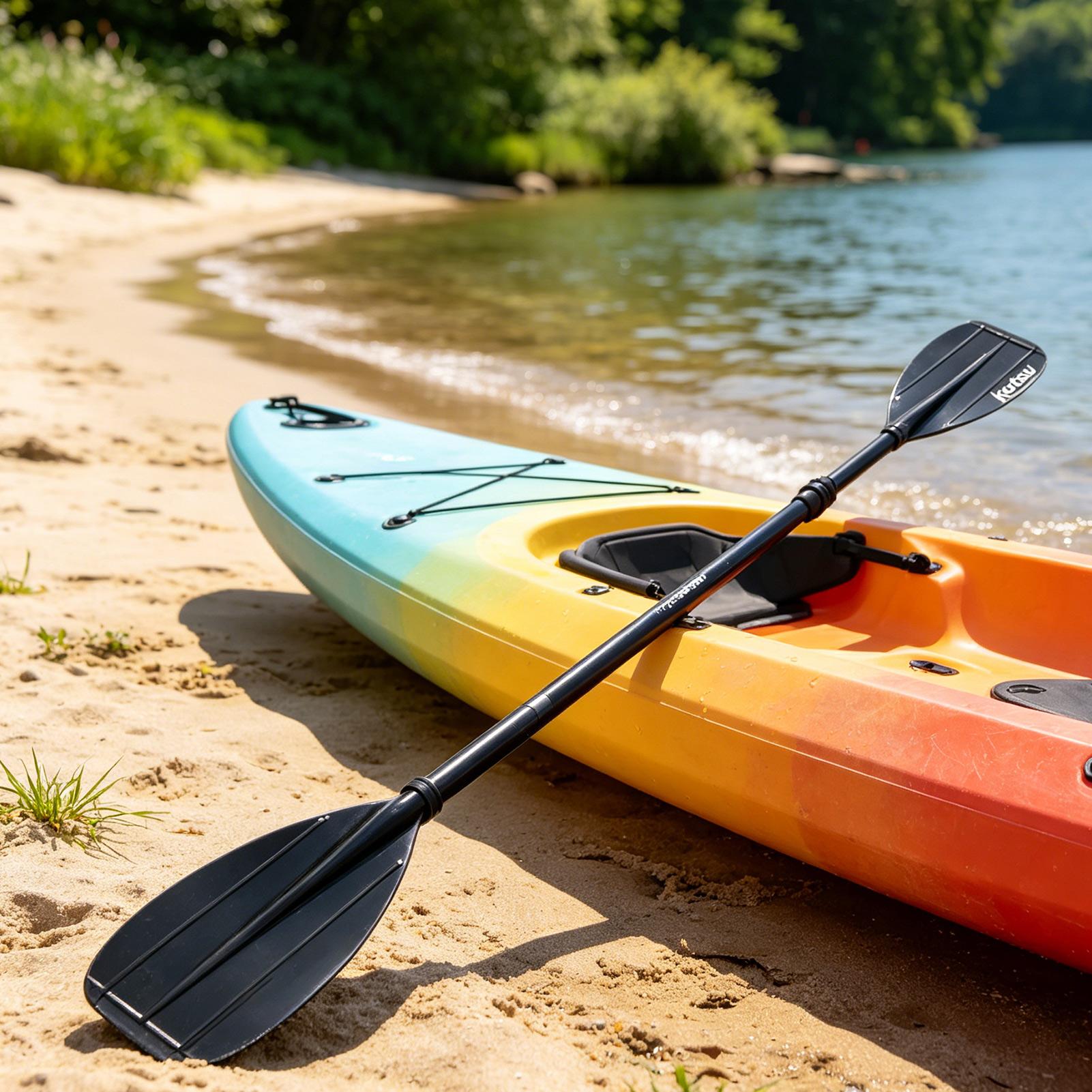 Carbon Fiber Paddle 2 Section  - Kayak Paddle Carbon review and price