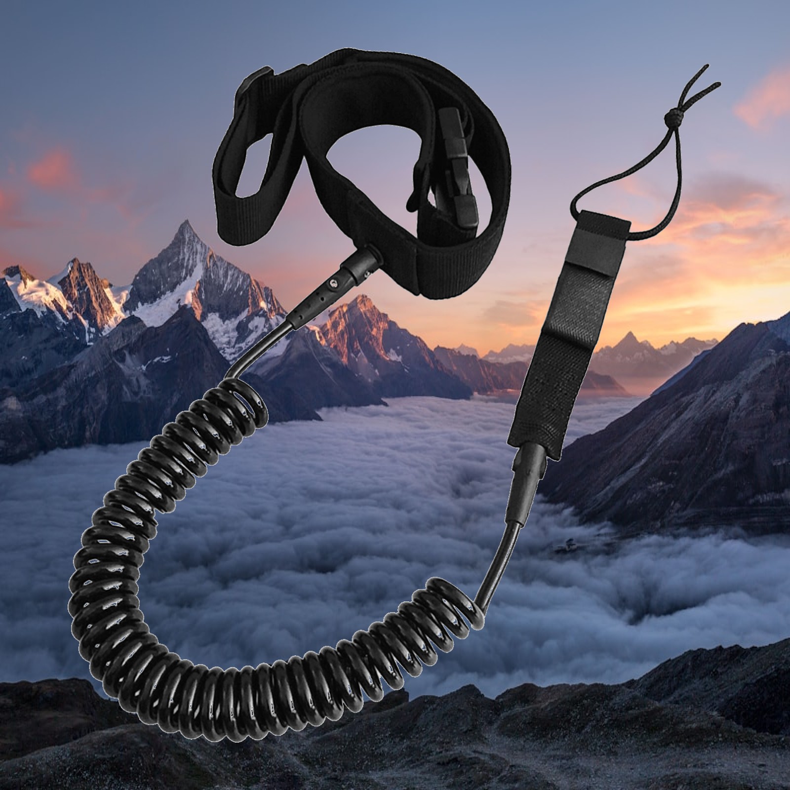 Coiled SUP Leash Durable TPU S - Stand Up Paddle Leash review and price